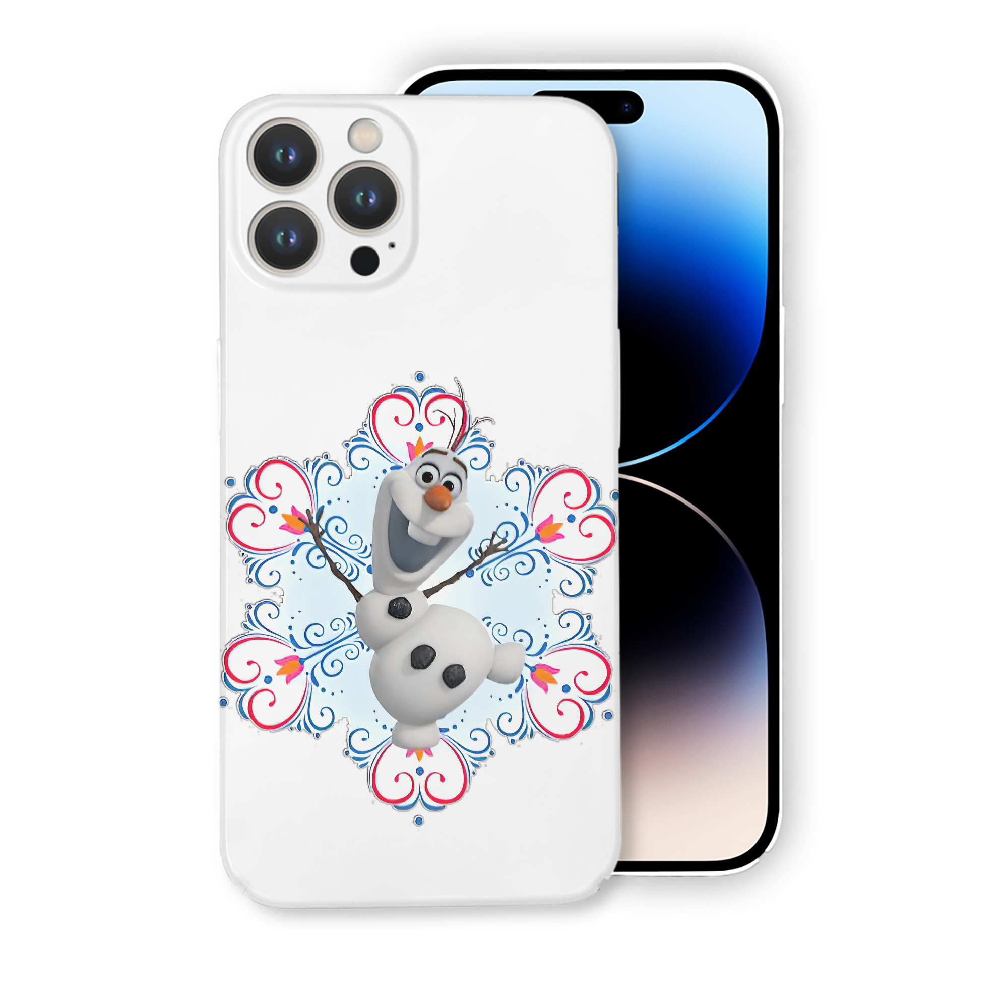 （画像用） アナと雪の女王 アンナ エルサ Frozen Anna Elsa 【iPhone 14シリーズ対応】ハードケース